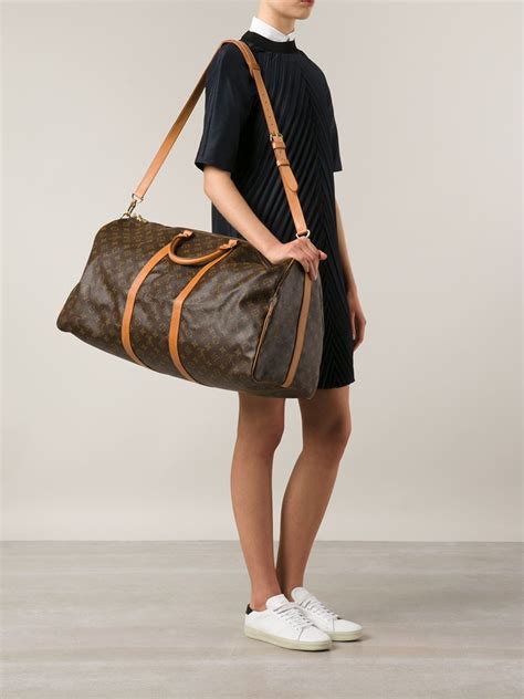 louis vuitton keepall 60 monogram duffle bag